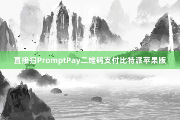 直接扫PromptPay二维码支付比特派苹果版