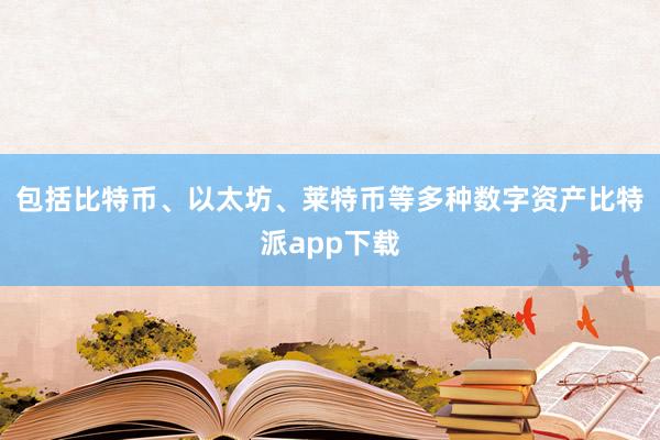 包括比特币、以太坊、莱特币等多种数字资产比特派app下载